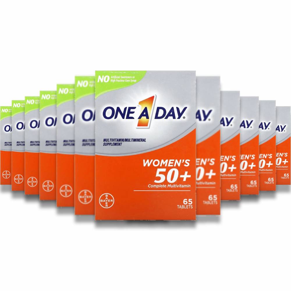 One A Day - Women's 50 Plus Complete Multivitamin - 65 Count - 24 Pack