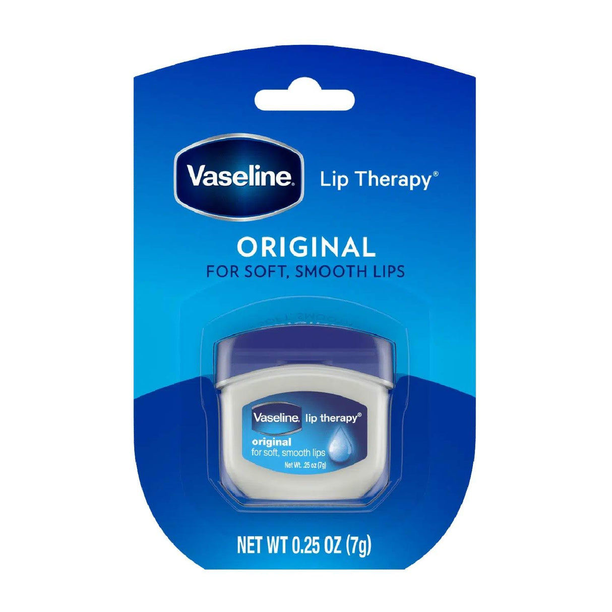 Vaseline Lip Therapy Fragrance free Original 0.25 oz -32 Pack - Travel Size