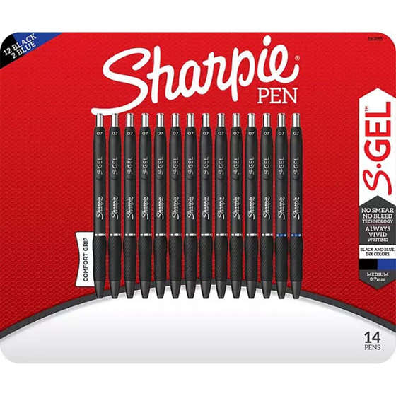 Sharpie - Sgel Blister - 14 Count Each | Sharpie - Office Supplies Pack