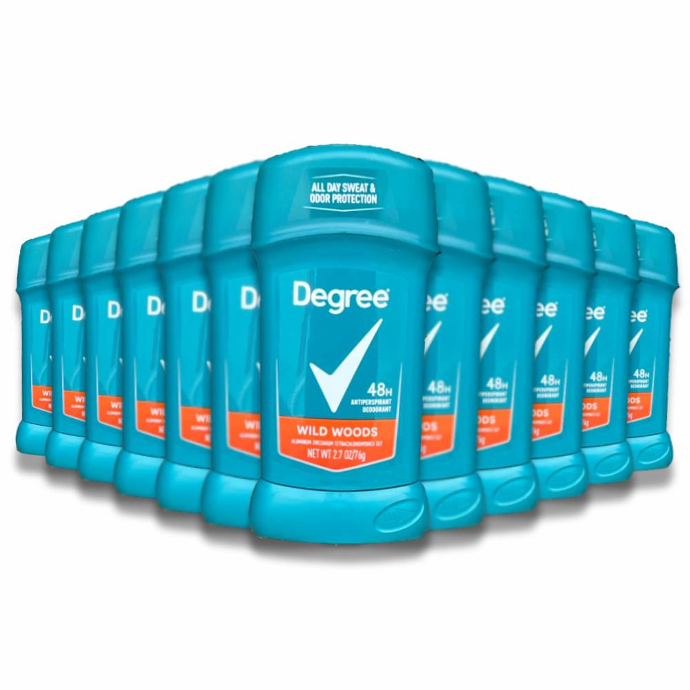 Degree Wild Woods Antiperspirant Deodorant  - 2.7 oz - 12 Pack