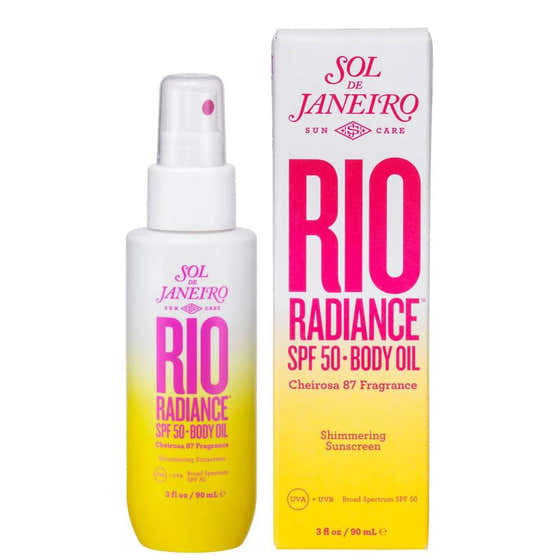 Sol De Janeiro Rio Radiance, SPF 50, Body Oil - 3 Oz | Sol de Janeiro - Sunscreen Wholesale