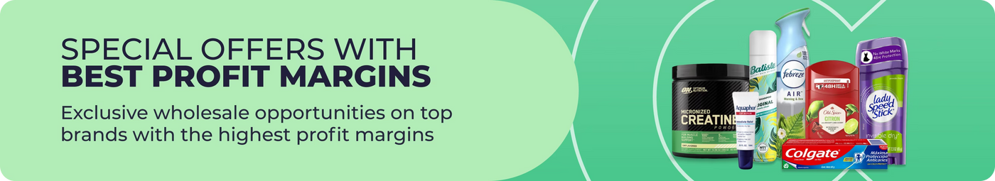 Banner of Special producs with highest profit margins