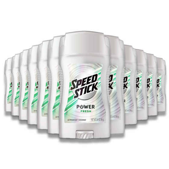 Speed Stick - Antiperspirant Deodorant, Power Fresh - 3.0 Oz - 12 Pack | speed stick - member5%