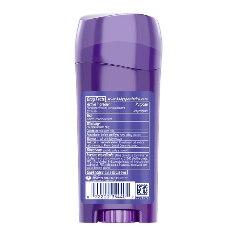 Lady Speed Stick Invisible Dry Antiperspirant & Deodorant, Powder Fresh - 2.3 oz - 240 Pack