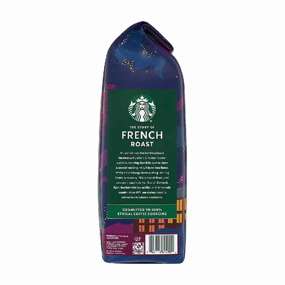 Starbucks - Dark French Roast Ground Coffee - 40 Oz - 6 Pack