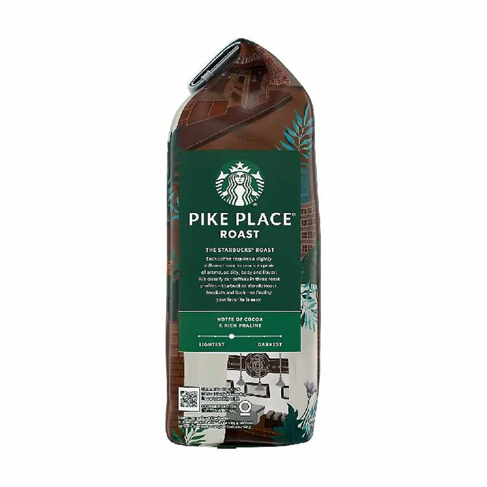 Starbucks - Pike Place Medium Roast Ground Coffee - 40 Oz - 6 Pack