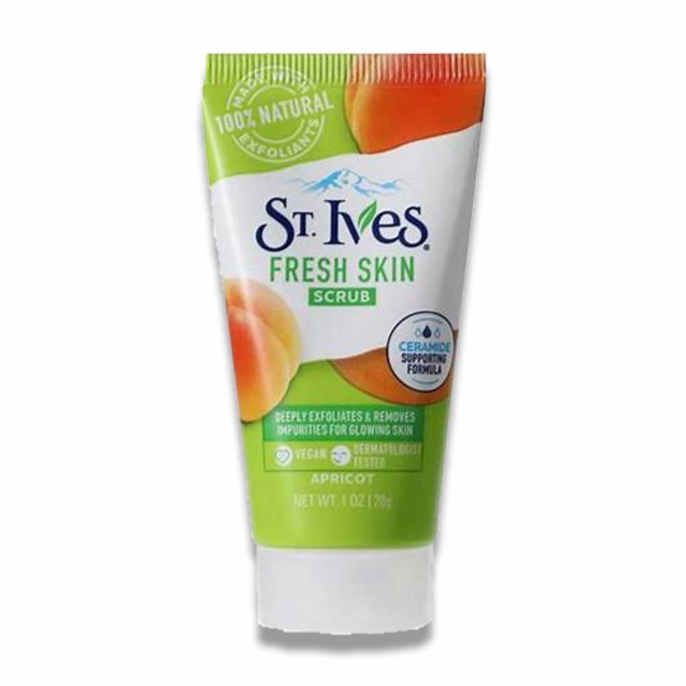 St. Ives Fresh Skin, Scrub, Apricot - 1 Oz - 24 Pack