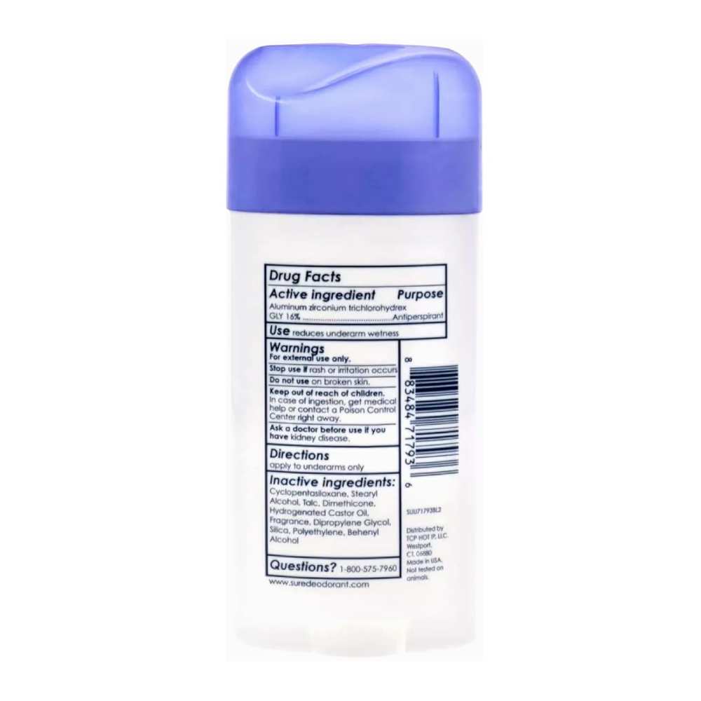 Sure - Regular Original Solid Anti-Perspirant Deodorant - 2.7 Oz - 12 Pack