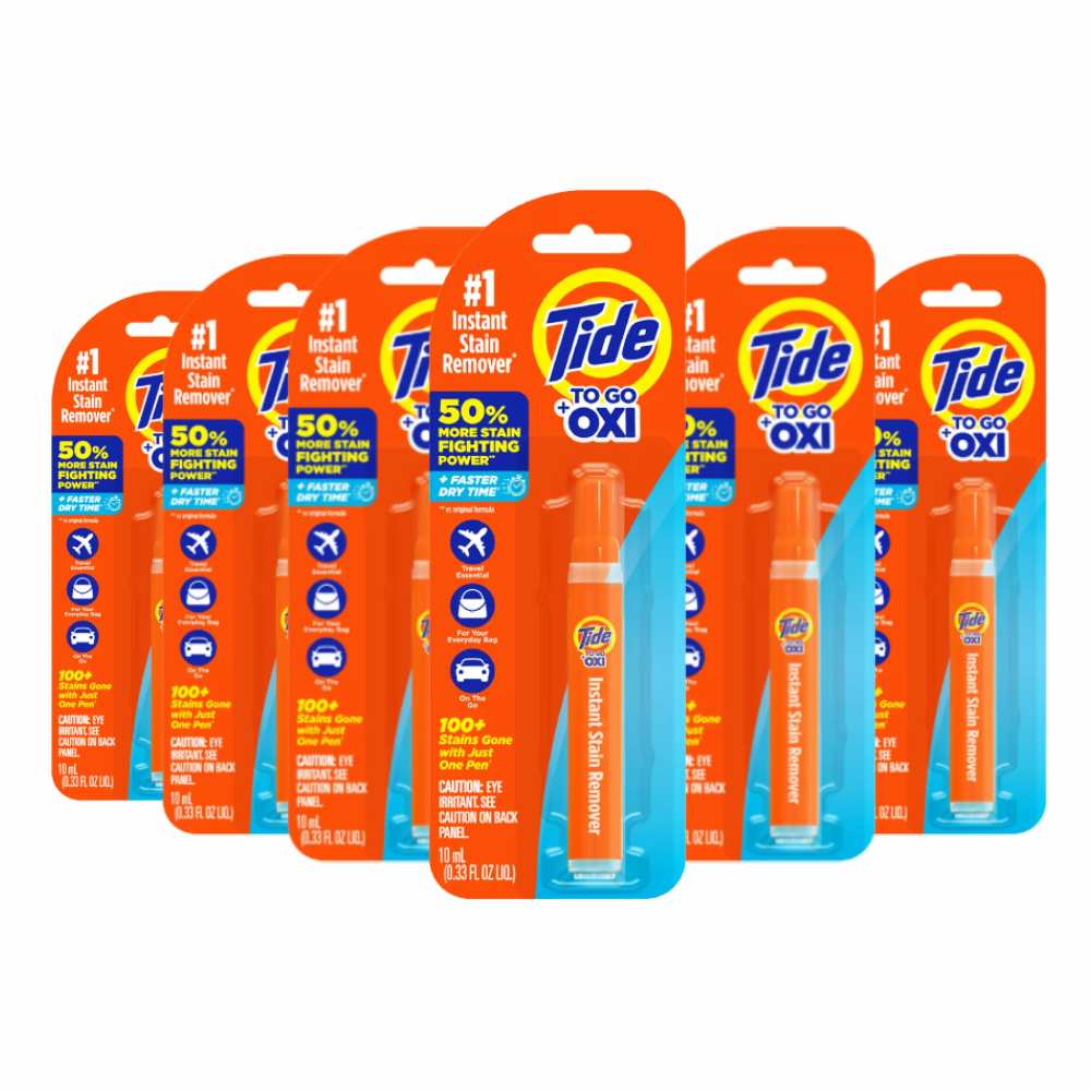 Tide to Go, Instant Stain Remover - 10 ml - 6 Pack