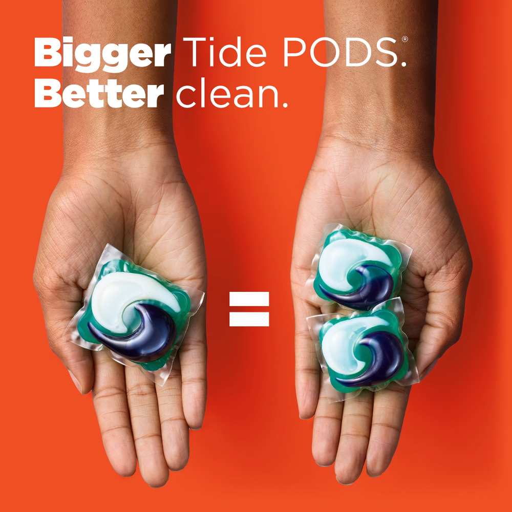 Tide - PODS Ultra OXI Laundry Detergent Pacs - 72 Count