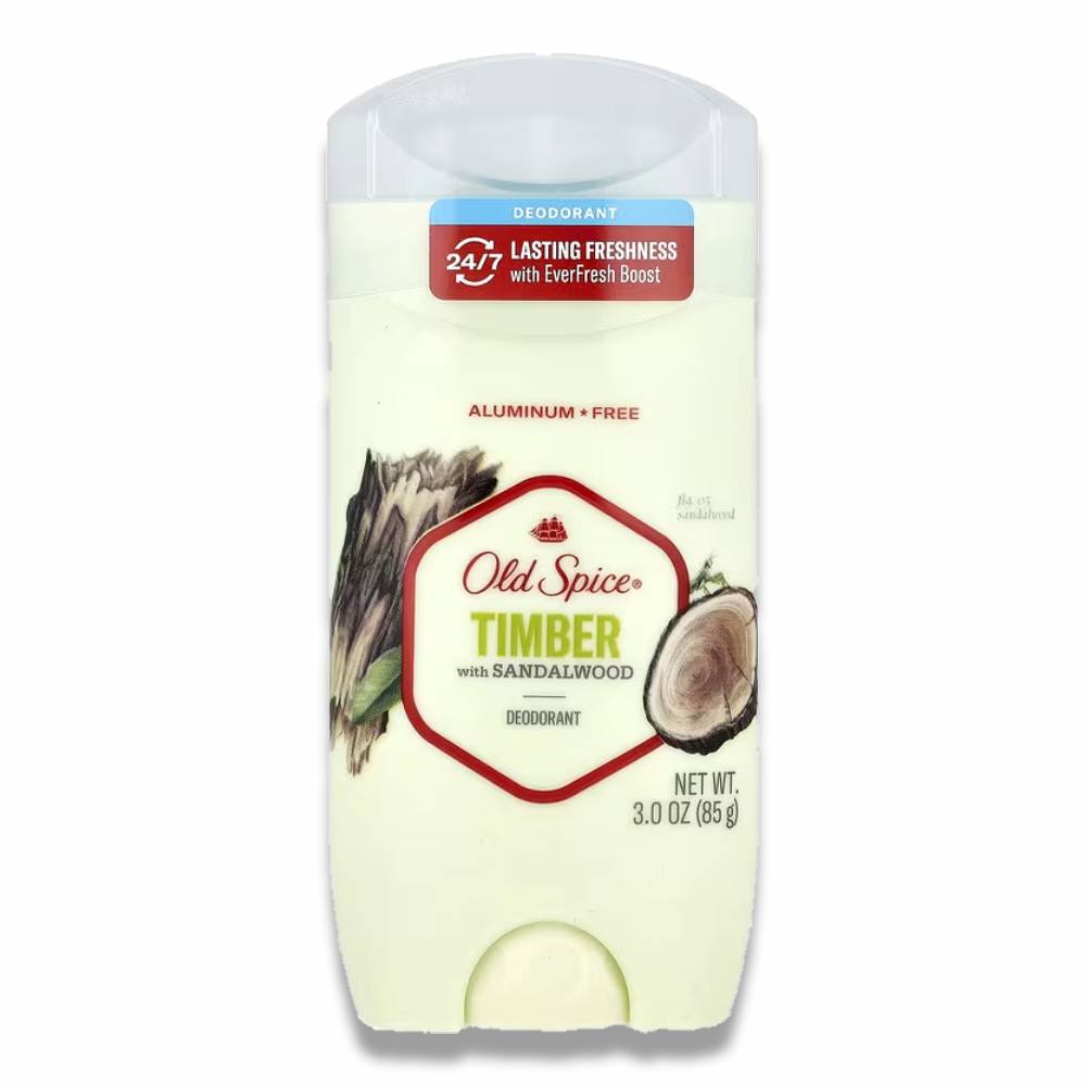 Old Spice - Deodorant for Men, Timber with Sandalwood Scent - 3.0 Oz - 12 Pack