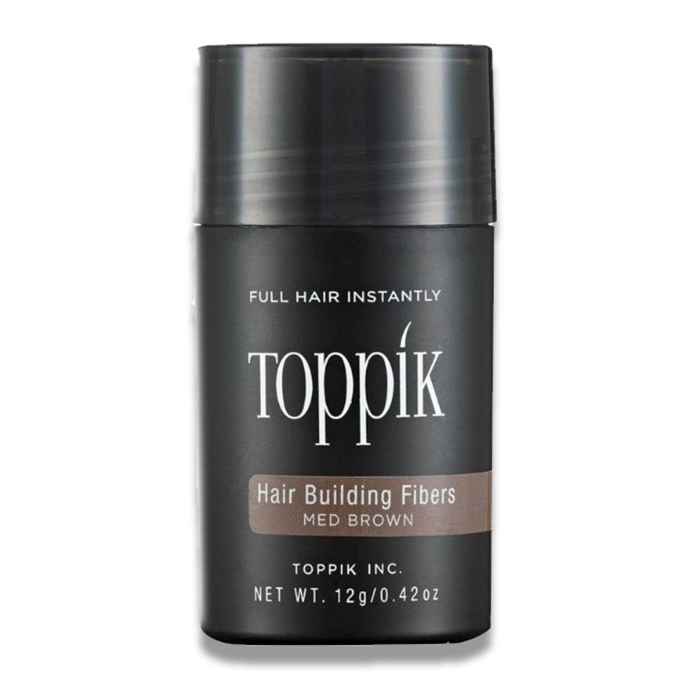 Toppik - Hair Building Medium Brown Fibers 0.42 Oz - 12 Pack
