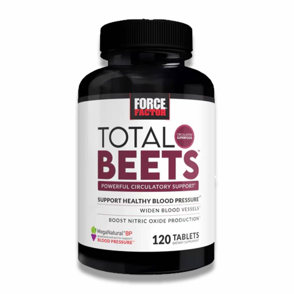 Force Factor -Total Beets Tablets - 120 Tablets - 24 Pack