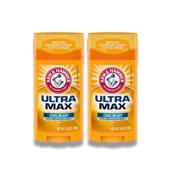 Arm & Hammer - Deodorant UltraMax Solid Cool Blast  - 2.6 Oz - 2 Pack | Arm & Hammer - Open Box