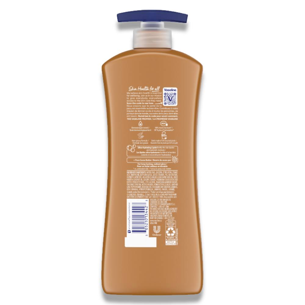 Vaseline Cocoa Radiant Lotion - 20.3 Oz - 4 Pack Contarmarket