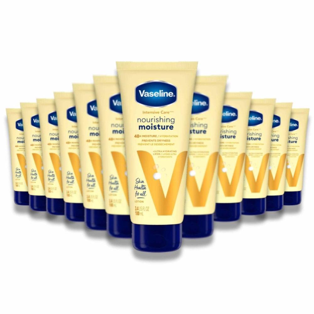 Vaseline - Intensive Care, Nourishing Moisture, Body Lotion - 3.4 Oz - 600 Pack