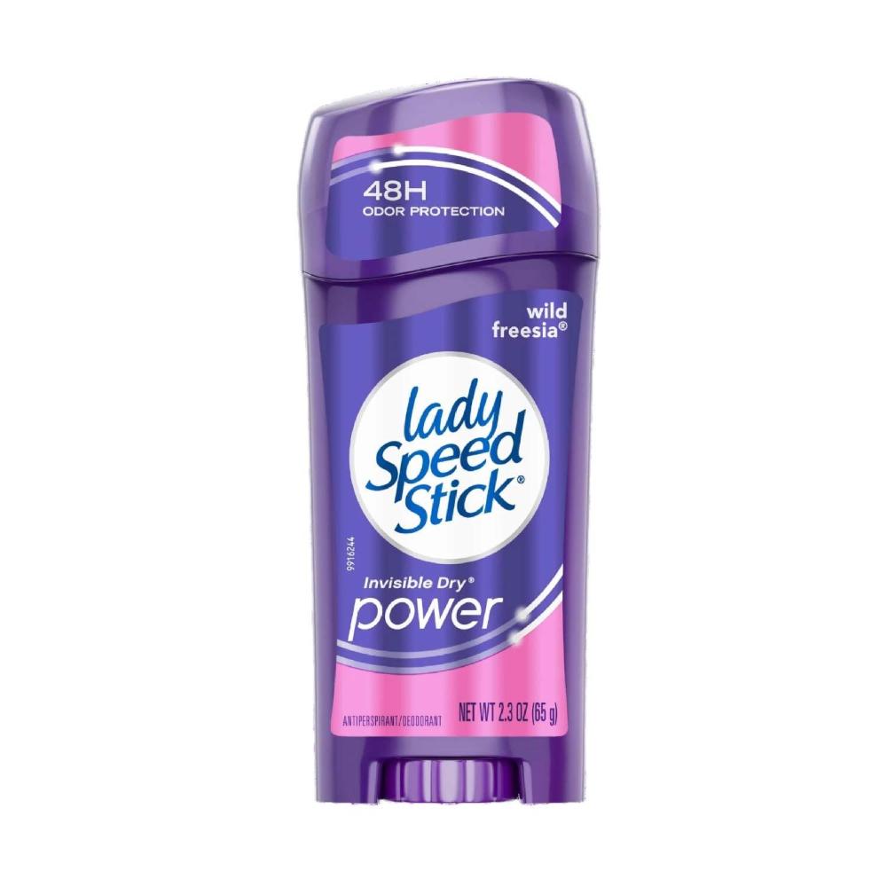 Lady Speed Stick Invisible Antiperspirant & Deodorant Dry Power Wild Fresia 2.3 oz - 12 Pack