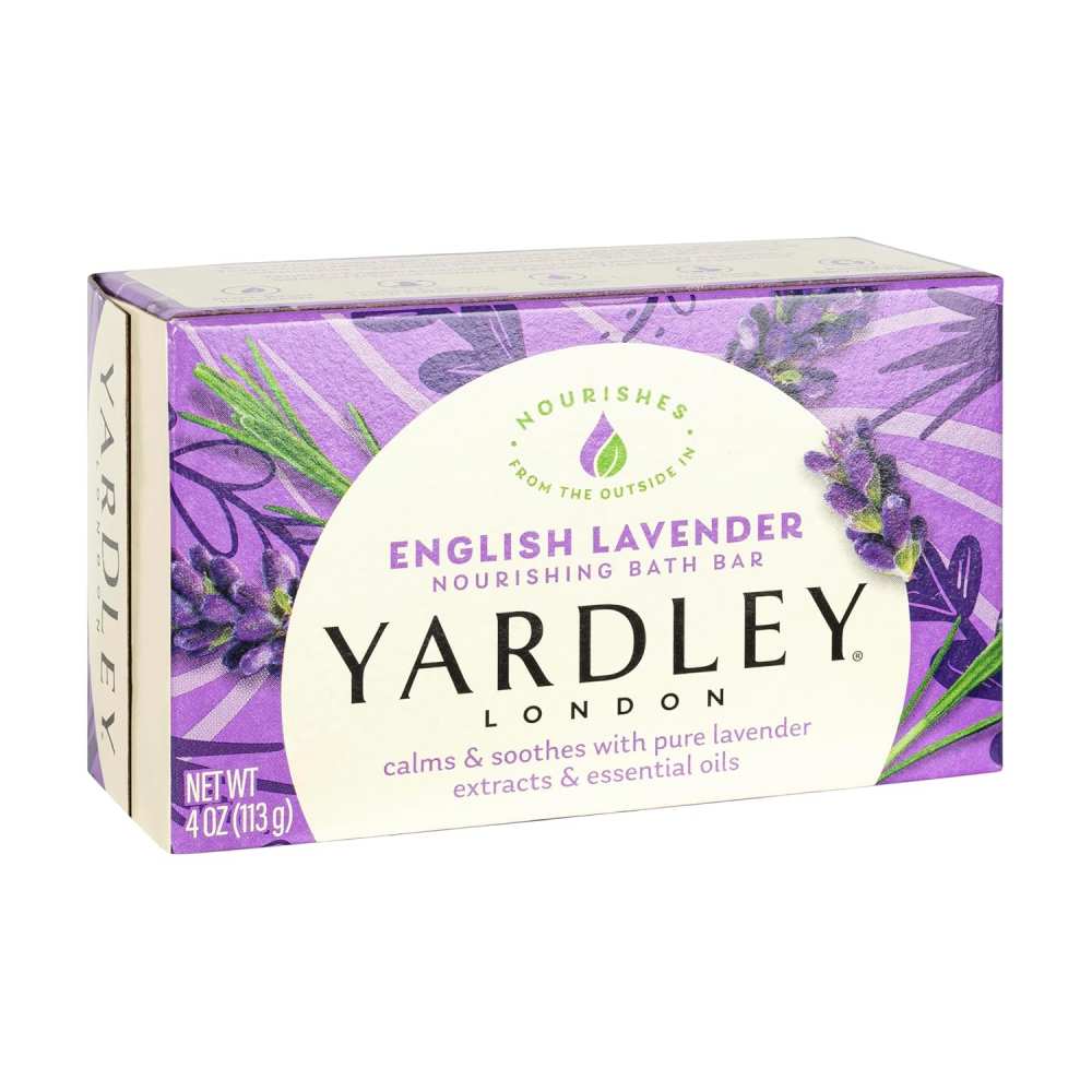 Yardley - London Moisturizing Bath Bar English Lavender - 4 Oz - 24 Pack
