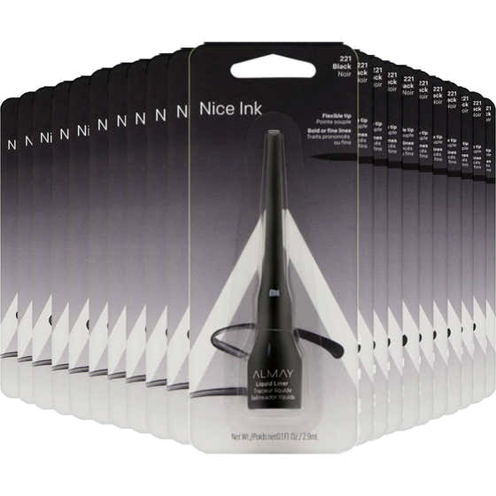 Almay Liquid Eyeliner, Black (221) 0.1 oz - 36 Pack | Almay - Makeup Wholesale