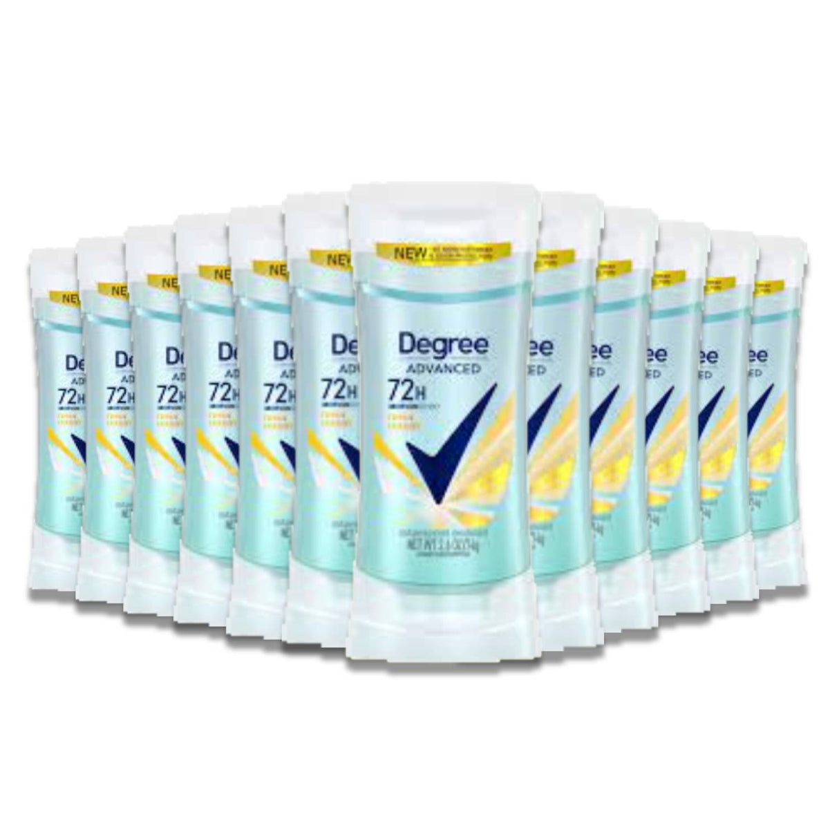 Degree Women, Advanced, 72H MotionSense, Antiperspirant Deodorant, Fresh Energy- 2.6 Oz - 12 Pack