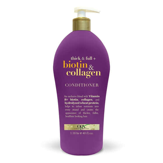 OGX Thick & Full Biotin Collagen Conditioner, 40 FL OZ | OGX - Open Box