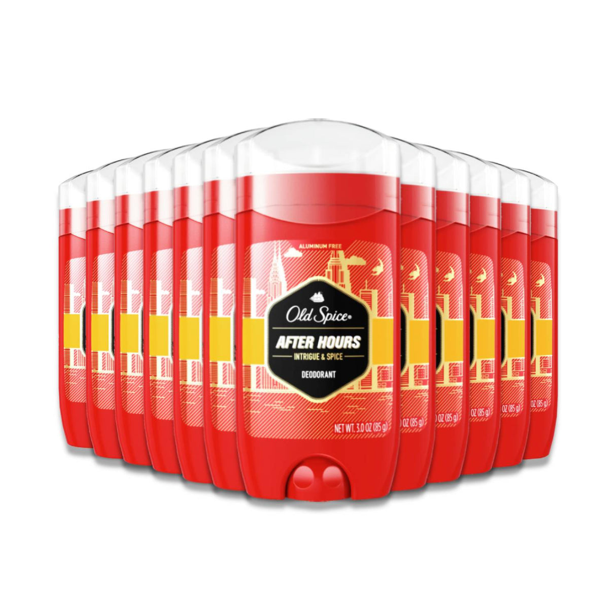 Old Spice Red Zone Collection After Hours Scent Men's Deodorant 3 Oz-12 pack