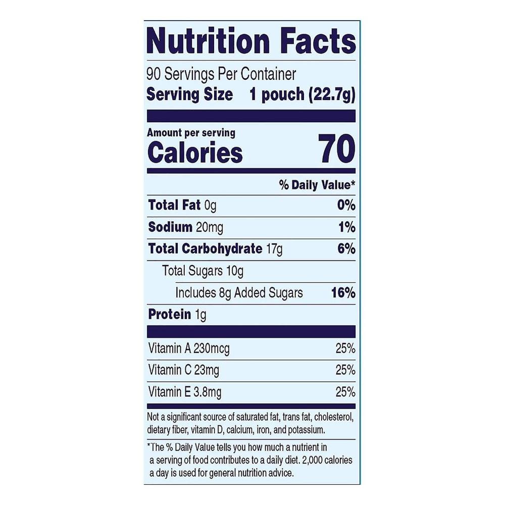 Welch's Mixed Fruit Snacks - Assorted Fruit Flavors, 0.9 oz Pouches, 90 Count Bulk Box