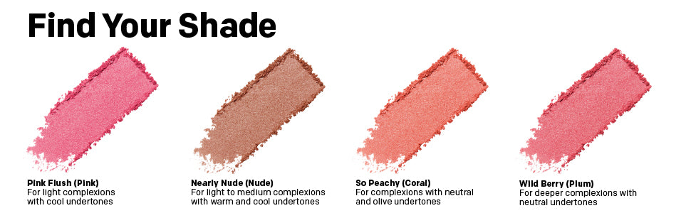 Almay, Face Makeup, High Pigment Powder, Healthy Hue, Hypoallergenic, 100 Nearly Nude, 0.32 Oz - 24 Pack