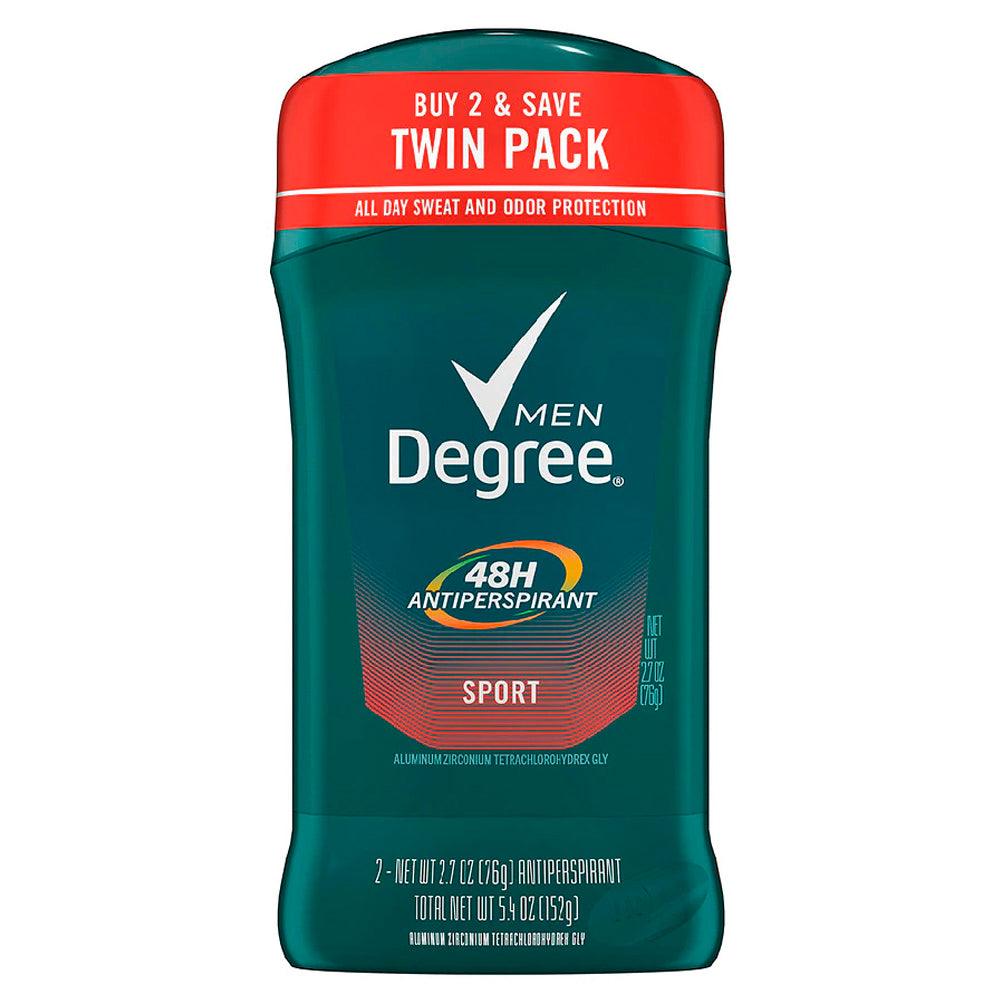 Degree Men Antiperspirant Sport TwinPack Bulk - 2.7 Oz - 6 Pack (6980234641564)