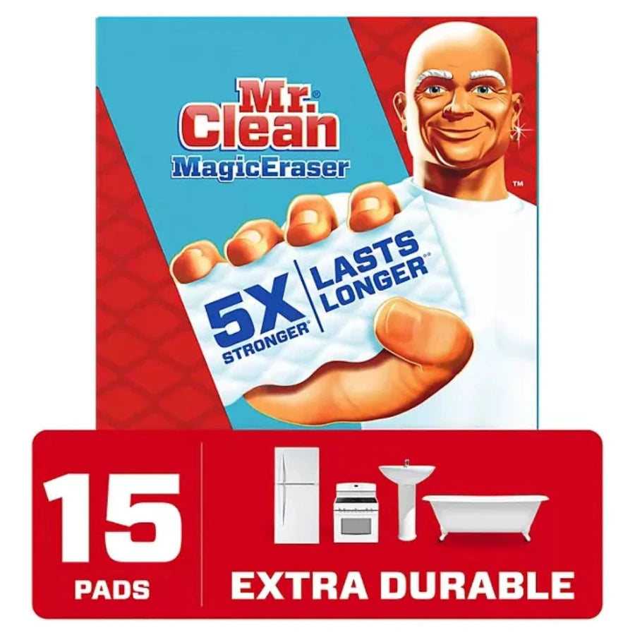 Mr. Clean Magic Eraser Extra Durable Scrubber Sponges (15ct.) - 5 Pack