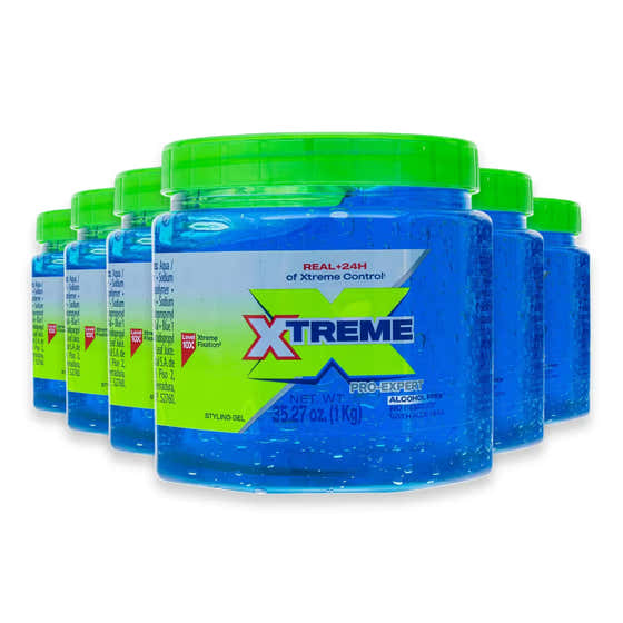 Xtreme Professional Styling Gel, Blue - 35.27 Oz - 6 Pack | Xtreme - Clearance