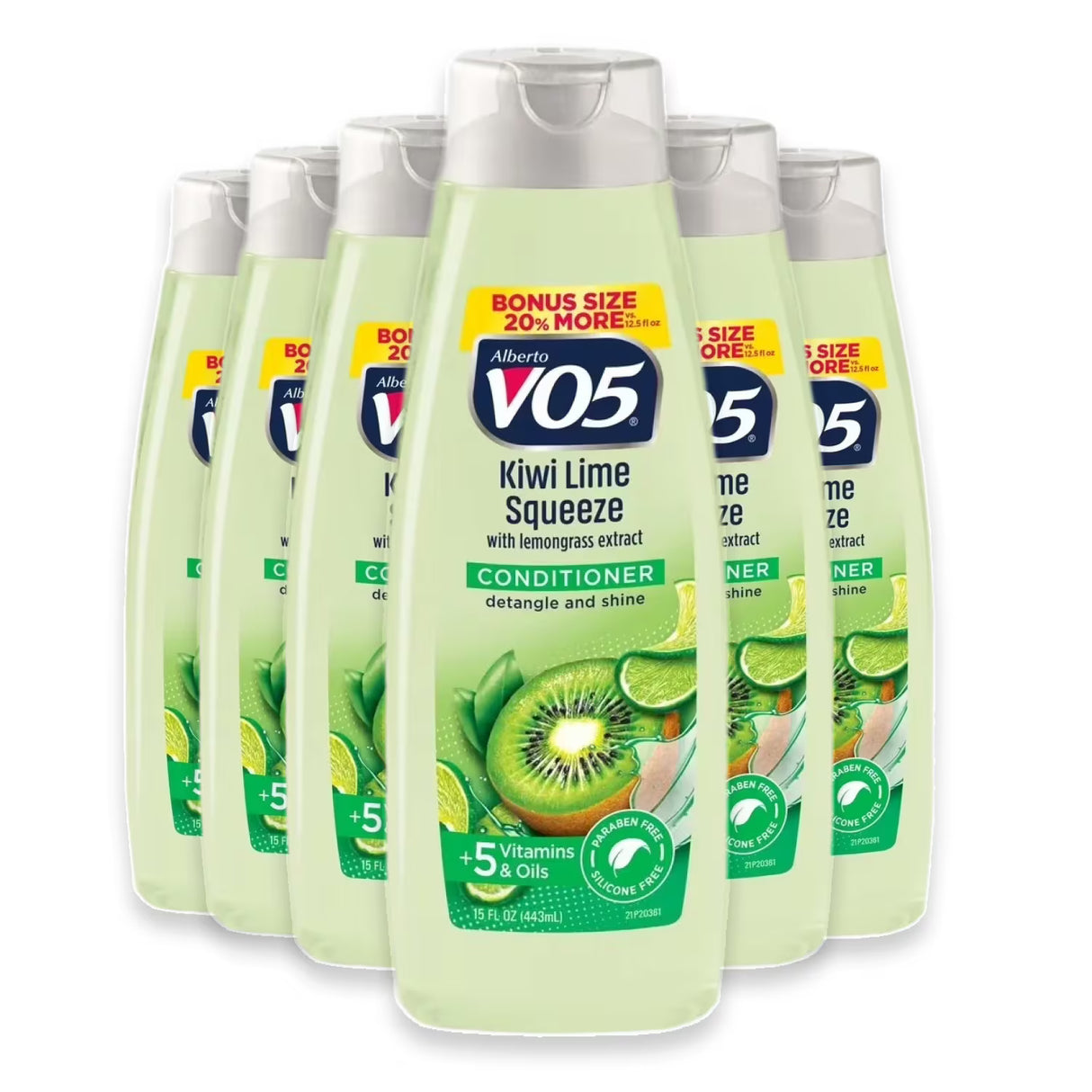 VO5 Kiwi Lime Squeeze Conditioner- 15oz - 6 Pack - 100 cases pallet