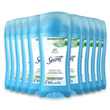 Secret Shower Fresh Invisible Solid Antiperspirant & Deodorant - 2.6 Oz - 12 Pack