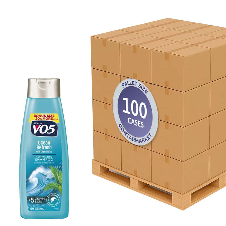 VO5 Ocean Refresh Shampoo 15oz - 6 Pack - 100 cases pallet | VO5 - Pallets