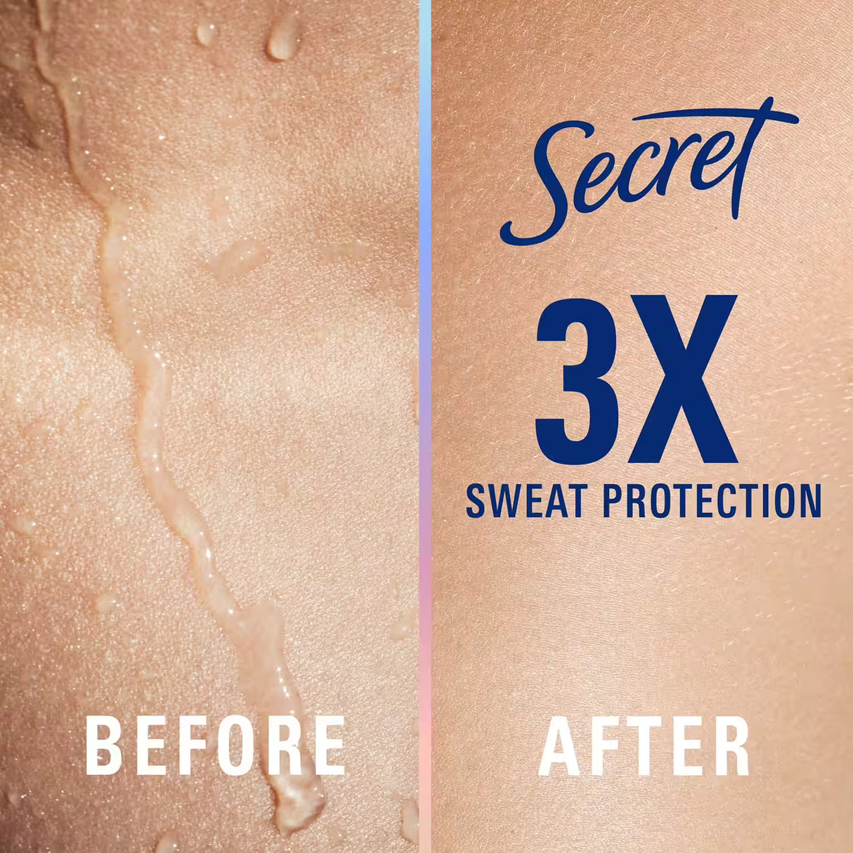 Secret Clinical Strength Invisible Solid Antiperspirant Deodorant, Completely Clean, 1.6 oz -3 Pack