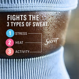 Secret Clinical Strength Antiperspirant Deodorant, Light & Fresh, 1.6 oz - 3 Pack
