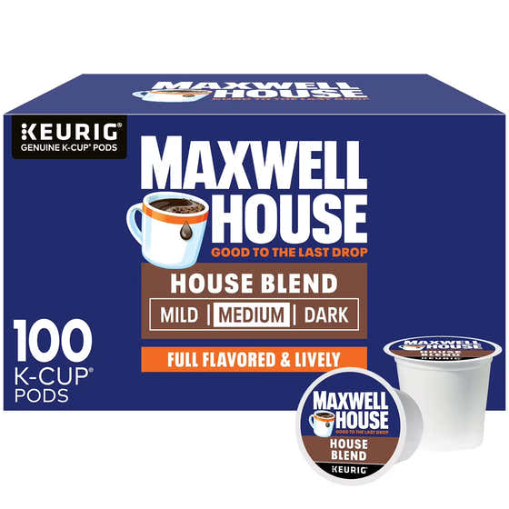 Maxwell House House Blend Medium K-Cup Coffee Pods 100 ct. | Keurig - Keurig