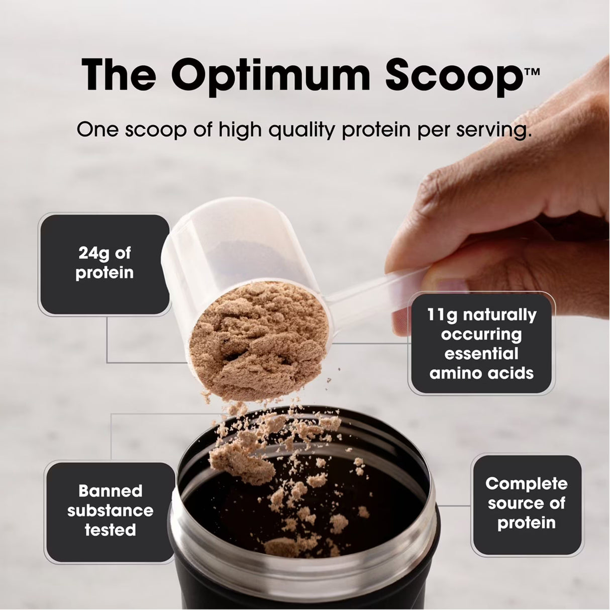 Optimum Nutrition Gold Standard Whey Vanilla Ice Cream ( 80 Servings )- 5.47 lb