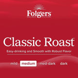 Folgers Classic Medium Roast K-Cup Coffee Pods, 100 ct.