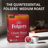 Folgers Classic Medium Roast K-Cup Coffee Pods, 100 ct.