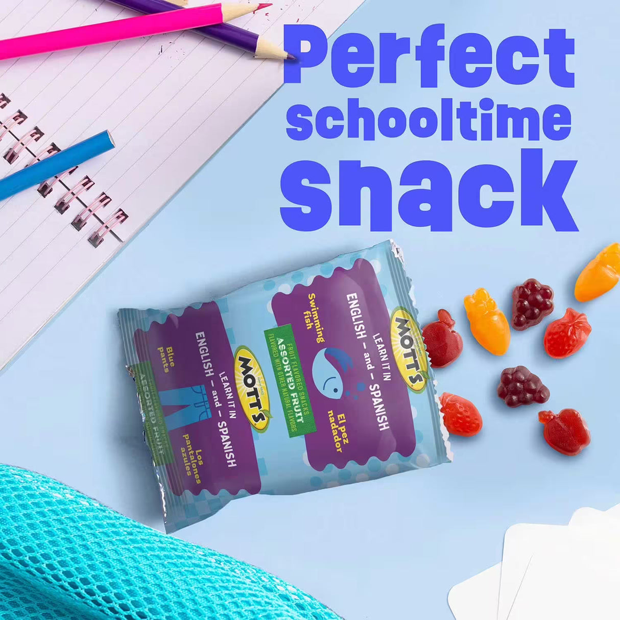 Mott's Medleys Fruit Snacks - Assorted Fruit Flavors, 0.8 oz Pouches, 90 ct Bulk Pack