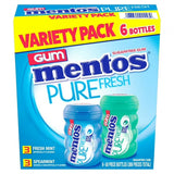 Mentos Pure Fresh Sugar-Free Gum, 50pc - 6pk