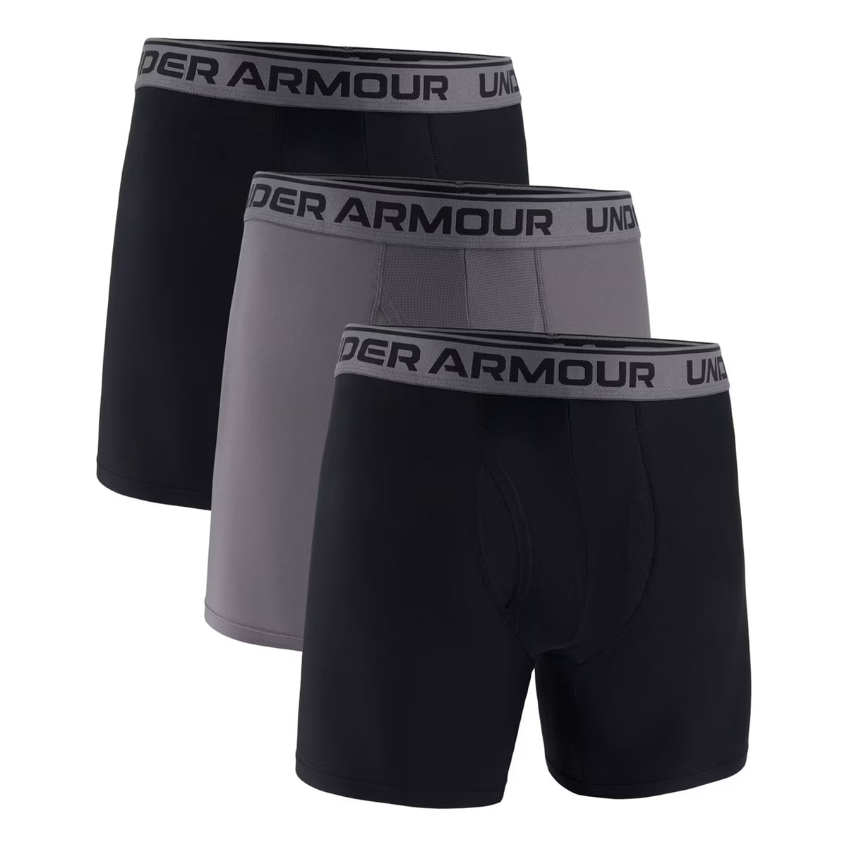 Under Armour Men's 3-Pack Boxer Brief, Size M - Black – Contarmarket