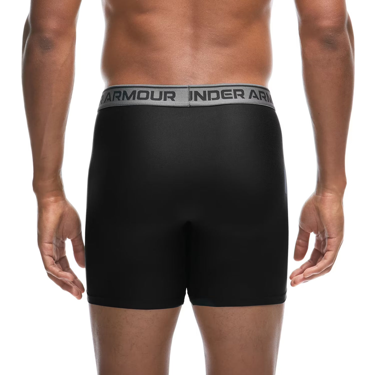 Under Armour Men's 3-Pack Boxer Brief, Size XL - Black