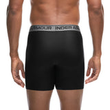 Under Armour Men's 3-Pack Boxer Brief, Size XL - Black