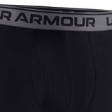 Under Armour Men's 3-Pack Boxer Brief, Size XL - Black