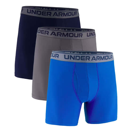 Under Armour Men's 3-Pack Boxer Brief, Size L - Blue | Under Armour - Apparel &amp; Accessories
