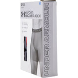 Under Armour Men's 3-Pack Boxer Brief, Size L - Blue