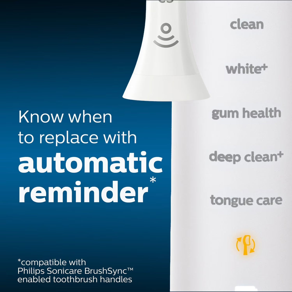 Philips Sonicare Optimal Plaque Control Replacement Brush Heads, 8 ct.