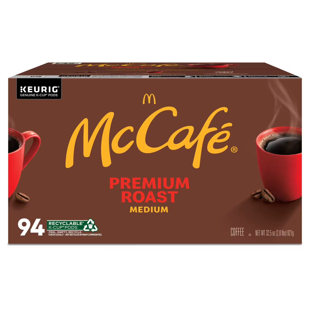 McCafe Premium Medium Roast K-Cup Coffee Pods, 94 ct.